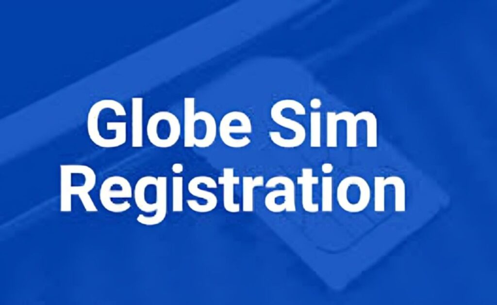 Globe sim register