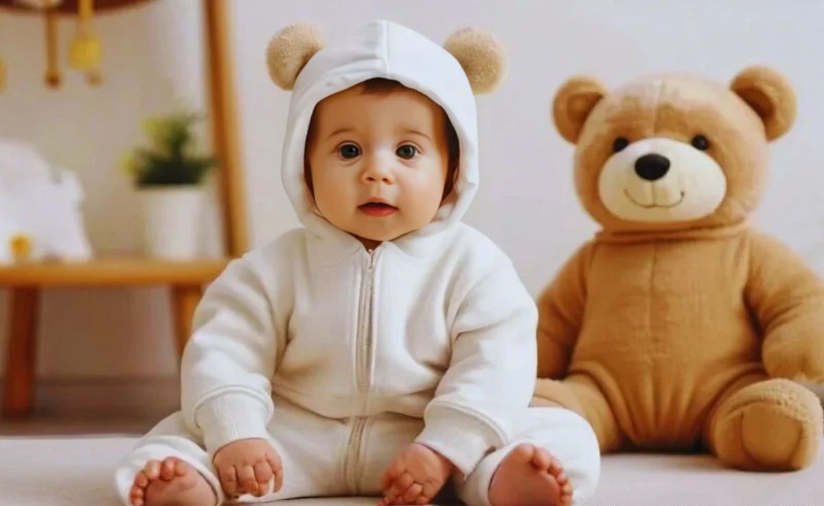 Read more about the article Rs 149 Bear Design Long-sleeve Baby Jumpsuit Thespark Shop